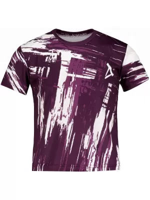 Hochwertiges Funktions-T-Shirt für Kinder ALTISPORT VOJ/ALK010TR01 LILA/WEIß