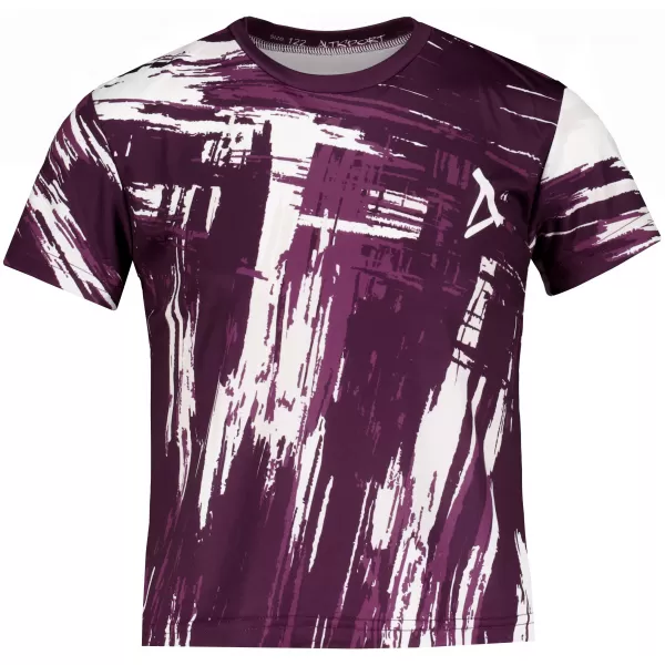  Hochwertiges Funktions-T-Shirt für Kinder ALTISPORT VOJ/ALK010TR01 LILA/WEIß 