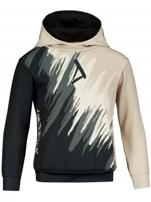 Hochwertiges Funktions-Sweatshirt für Kinder ALTISPORT VOJ/ALK006MI01 SCHWARZ/BRAUN
