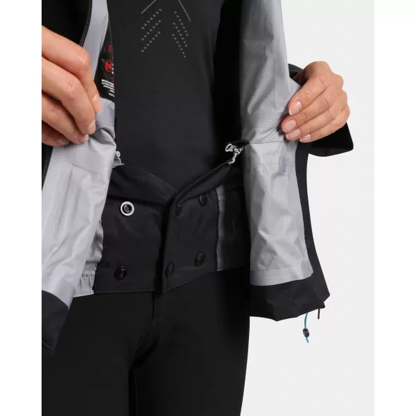  Damen-Hardshelljacke KILPI METRIX-W WL0137KI SCHWARZ 