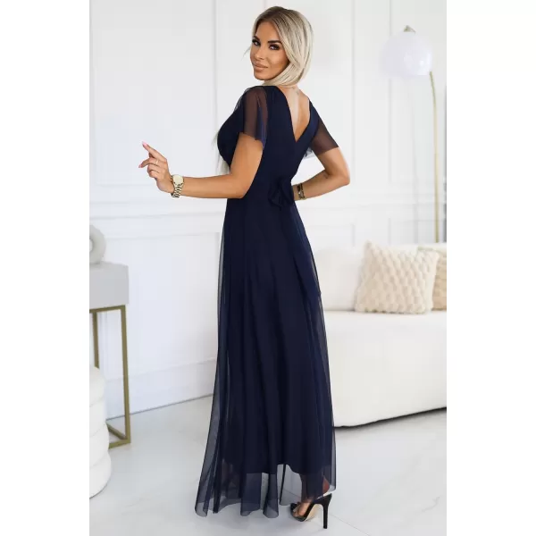  Kleid NUMOCO NASTIA 562-1 MEERESBLAU 