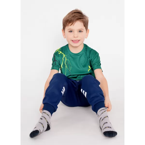  Hochwertiges Funktions-T-Shirt für Kinder ALTISPORT VOJ/ALK004TR01 FLASCHENGRÜN 