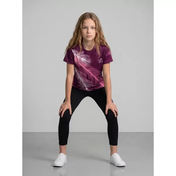  Hochwertiges Funktions-T-Shirt für Kinder ALTISPORT VOJ/ALK001TR01 FUCHSIE 