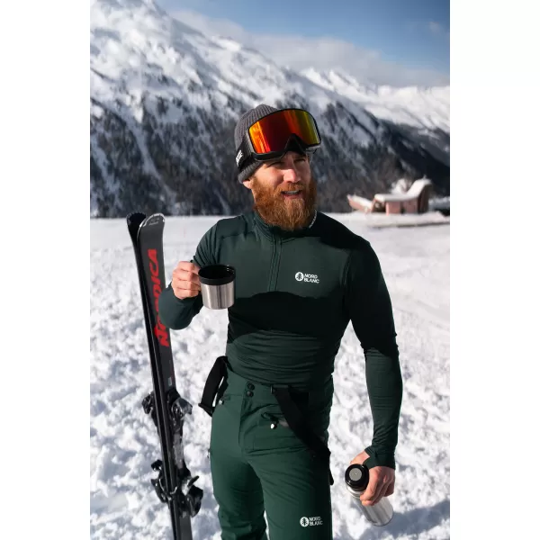  Herren-Thermoshirt NORDBLANC CELSIUS NBBMD7978 DUNKELGRÜN 