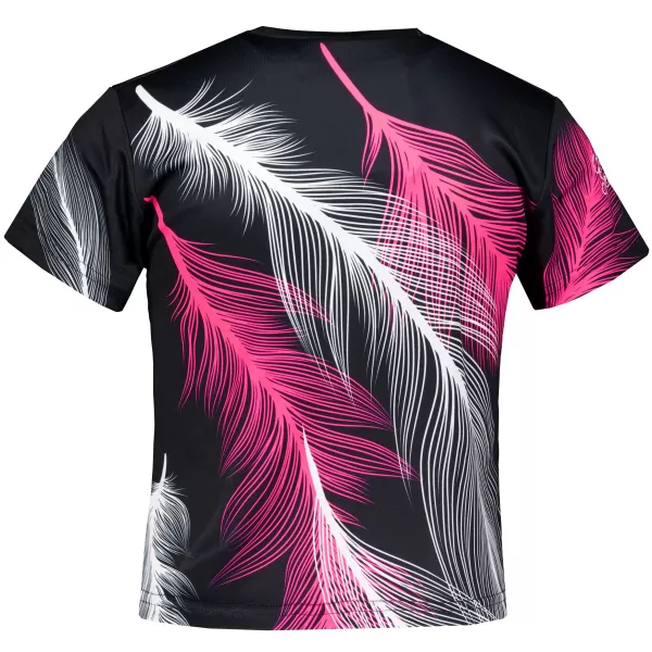  Hochwertiges Funktions-T-Shirt für Kinder ALTISPORT VOJ/ALK001TR01 SCHWARZ/ROSA 