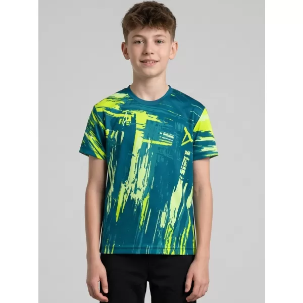  Hochwertiges Funktions-T-Shirt für Kinder ALTISPORT VOJ/ALK010TR01 KEROSIN/GELB 