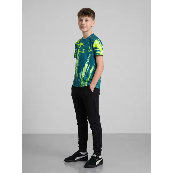  Hochwertiges Funktions-T-Shirt für Kinder ALTISPORT VOJ/ALK010TR01 KEROSIN/GELB 