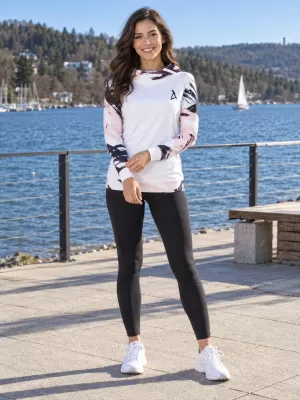 Hochwertiges Funktions-Sweatshirt für Damen ALTISPORT VOJ/ALW039MI01 WEIß