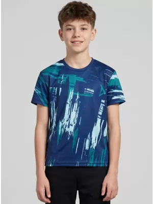 Hochwertiges Funktions-T-Shirt für Kinder ALTISPORT VOJ/ALK010TR01 KEROSIN/BLAU