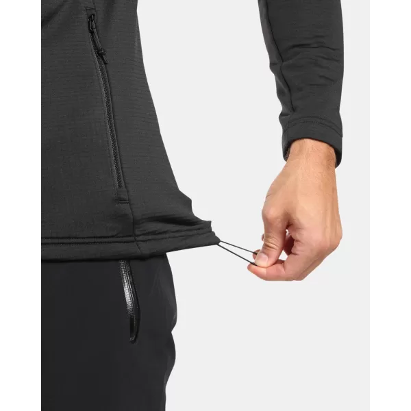 Stretch-Sweatshirt für Herren KILPI ERIN-M WM0208KI SCHWARZ 