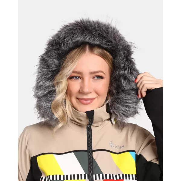  Damen-Skijacke KILPI CLAIR-W WL0107KI BEIGE 