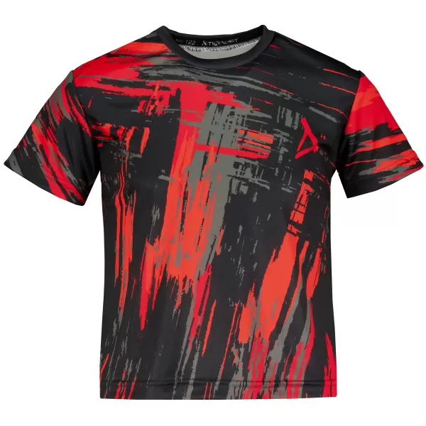  Hochwertiges Funktions-T-Shirt für Kinder ALTISPORT VOJ/ALK010TR01 SCHWARZ/ROT 