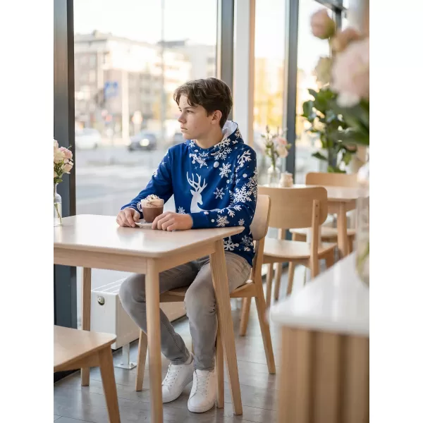  Hochwertiges Funktions-Sweatshirt für Kinder ALTISPORT VOJ/ALKVN5MI01 MARINEBLAU 