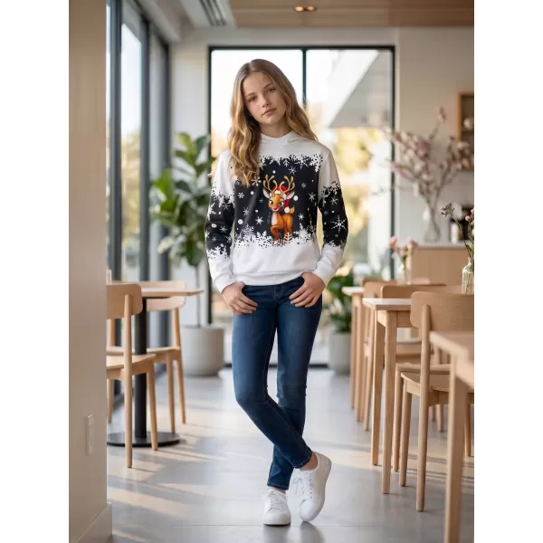  Hochwertiges Funktions-Sweatshirt für Kinder ALTISPORT VOJ/ALKVN3MI01 WEIß 