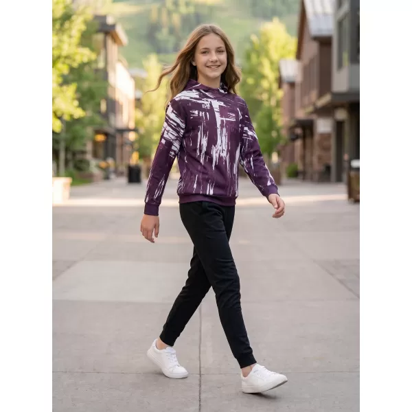  Hochwertiges Funktions-Sweatshirt für Kinder ALTISPORT VOJ/ALK010MI01 LILA/WEIß 