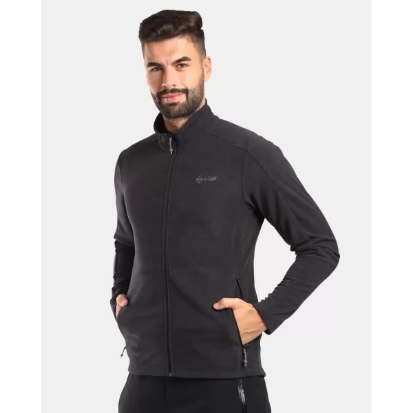  Fleece-Sweatshirt für Herren KILPI GLAMER-M WM0211KI SCHWARZ 