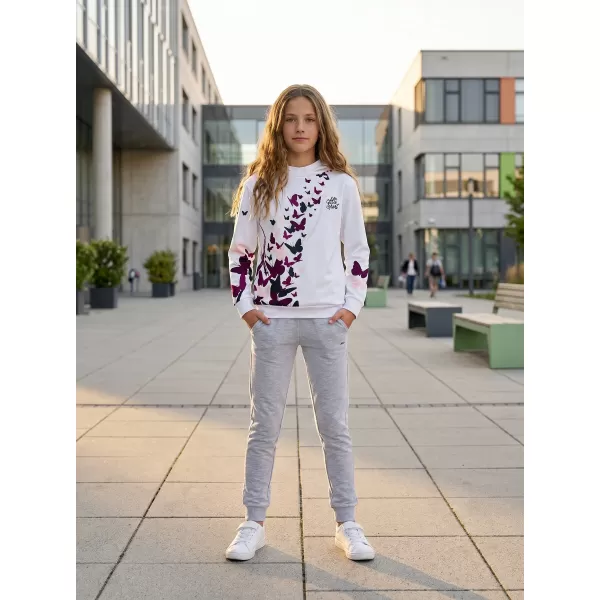  Hochwertiges Funktions-Sweatshirt für Kinder ALTISPORT VOJ/ALK022MI01 WEIß 