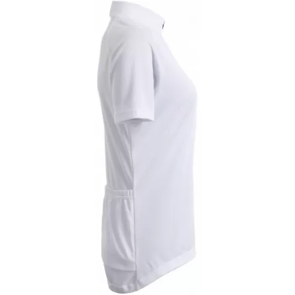  Damen-Radtrikot ALTISPORT NoPrint NP/ALW115NJ WEIß 