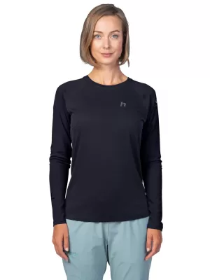 Damen-T-Shirt mit langen Ärmeln HANNAH LESLIE L/S ANTHRAZIT