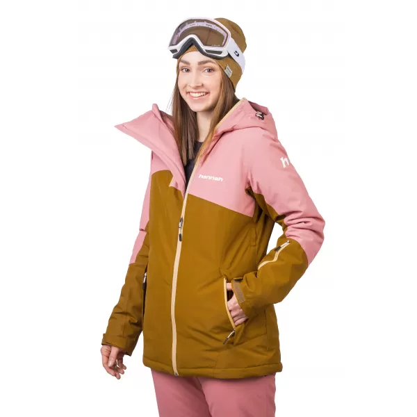  Damenjacke HANNAH MAKY COL GOLDBRAUN/ROSETTE 