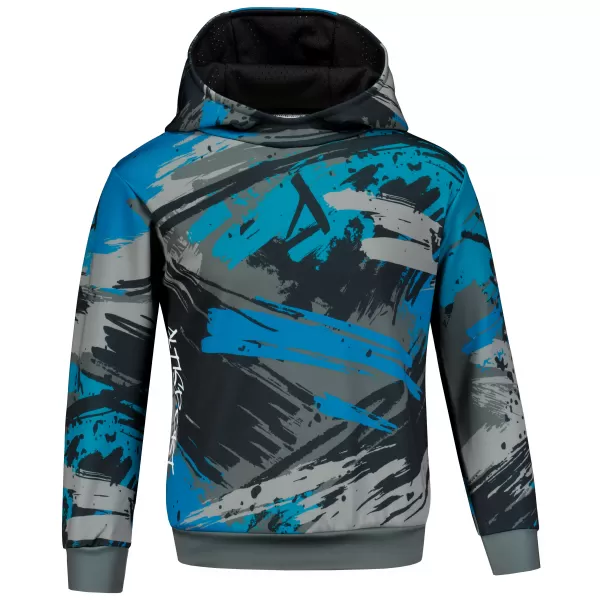  Hochwertiges Funktions-Sweatshirt für Kinder ALTISPORT VOJ/ALK014MI01 SCHWARZ/KEROSIN 