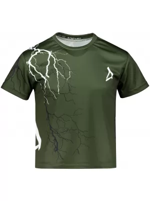 Hochwertiges Funktions-T-Shirt für Kinder ALTISPORT VOJ/ALK004TR01 OLIVE