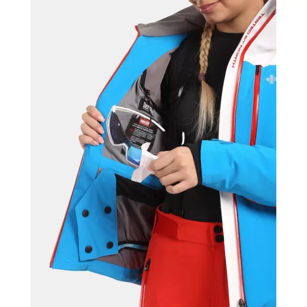  Premium-Skijacke KILPI DEXEN-U WU0150KI SCHWARZ/ROT 