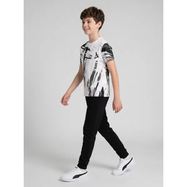  Hochwertiges Funktions-T-Shirt für Kinder ALTISPORT VOJ/ALK010TR01 WEIß/SCHWARZ 