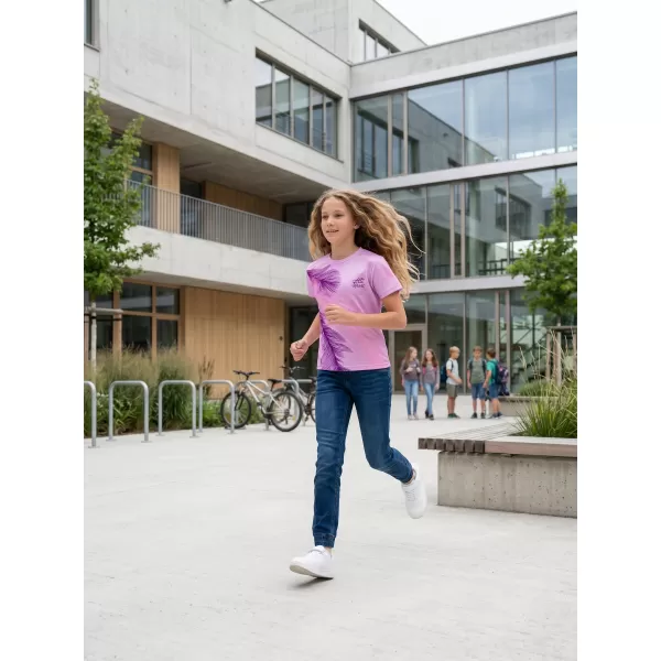  Hochwertiges Funktions-T-Shirt für Kinder ALTISPORT VOJ/ALK001TR01 LILA 