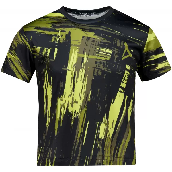  Hochwertiges Funktions-T-Shirt für Kinder ALTISPORT VOJ/ALK010TR01 SCHWARZ/ARMEE 