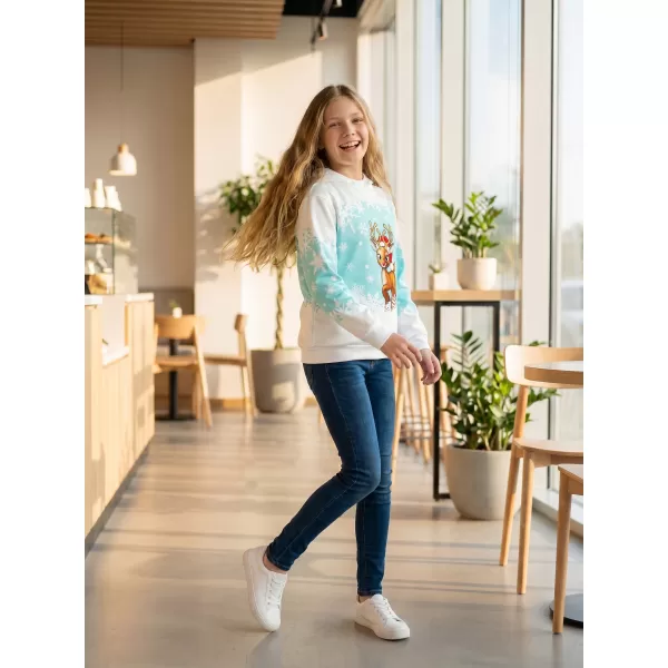  Hochwertiges Funktions-Sweatshirt für Kinder ALTISPORT VOJ/ALKVN3MI01 BLAU 