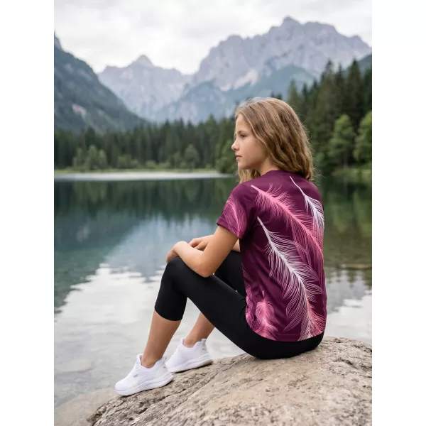  Hochwertiges Funktions-T-Shirt für Kinder ALTISPORT VOJ/ALK001TR01 FUCHSIE 