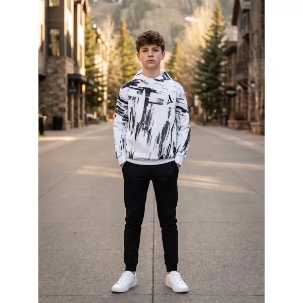  Hochwertiges Funktions-Sweatshirt für Kinder ALTISPORT VOJ/ALK010MI01 WEIß/SCHWARZ 