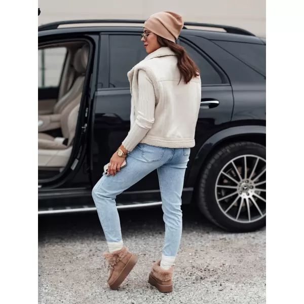  Weste DSTREET WOOLZIP TY4743 WEIß 