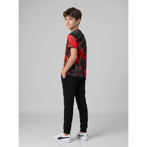  Hochwertiges Funktions-T-Shirt für Kinder ALTISPORT VOJ/ALK010TR01 SCHWARZ/ROT 