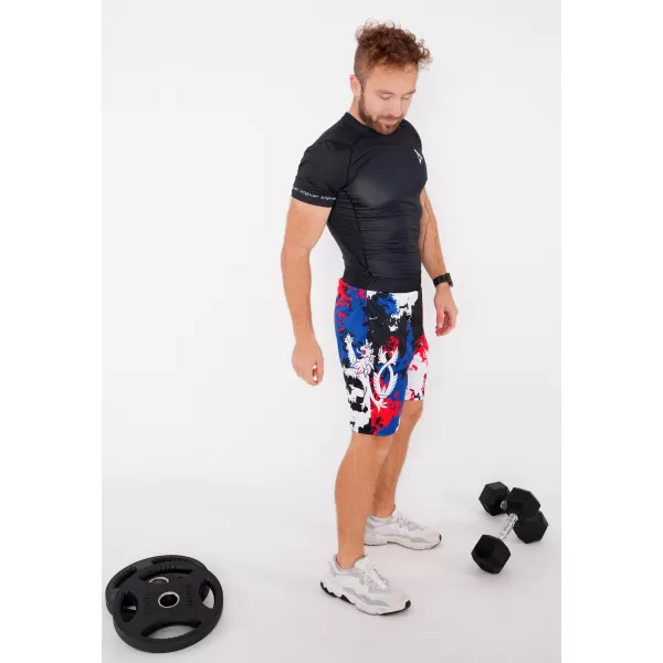  Herren Premium Funktionsshorts ohne Taschen ALTISPORT VOJ/ALM036KRA02 FLECKEN 