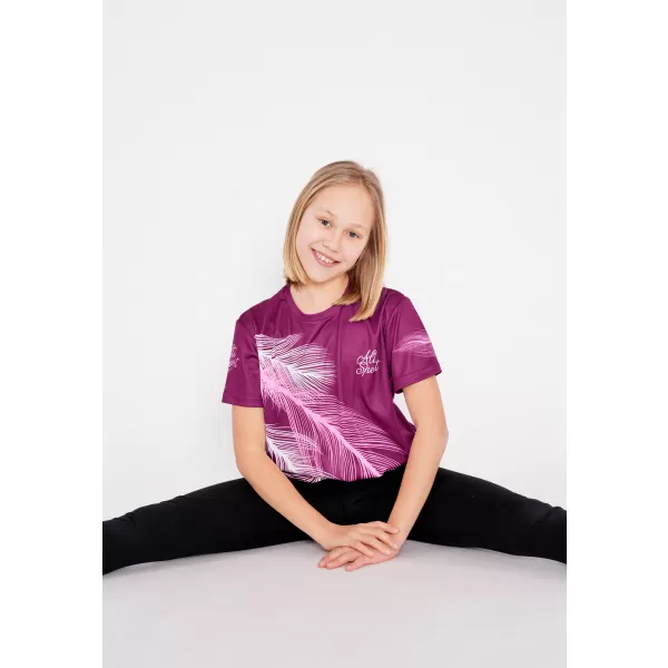  Hochwertiges Funktions-T-Shirt für Kinder ALTISPORT VOJ/ALK001TR01 FUCHSIE 