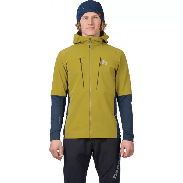 Herrenjacke HANNAH TRANE HOODY AVOCADOÖL/GESCHICHTETES MEER 