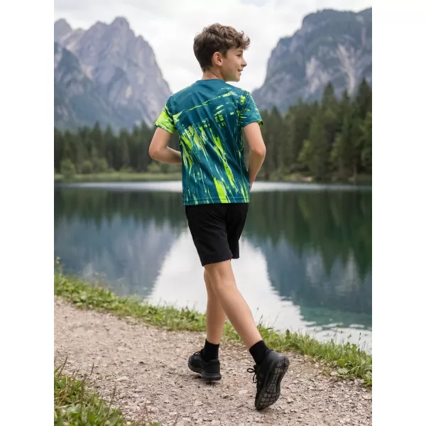  Hochwertiges Funktions-T-Shirt für Kinder ALTISPORT VOJ/ALK010TR01 KEROSIN/GELB 