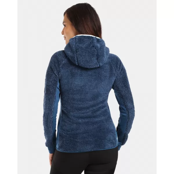 Fleece-Hoodie für Damen KILPI NORKA-W WL0204KI DUNKELBLAU 