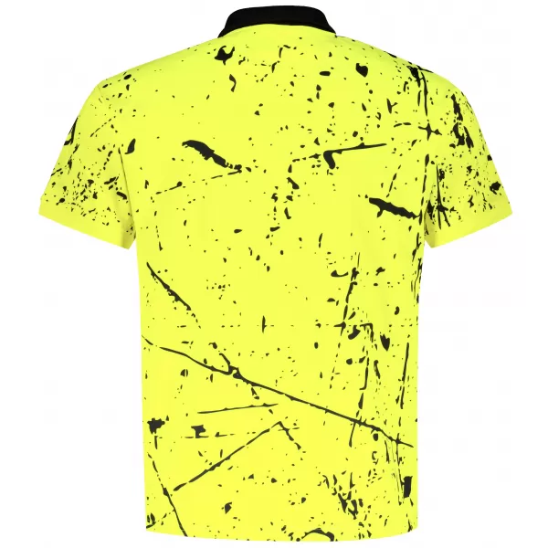  Herren-Funktions-T-Shirt mit Premium-Kragen ALTISPORT VOJ/ALM034TR05 NEONGELB 