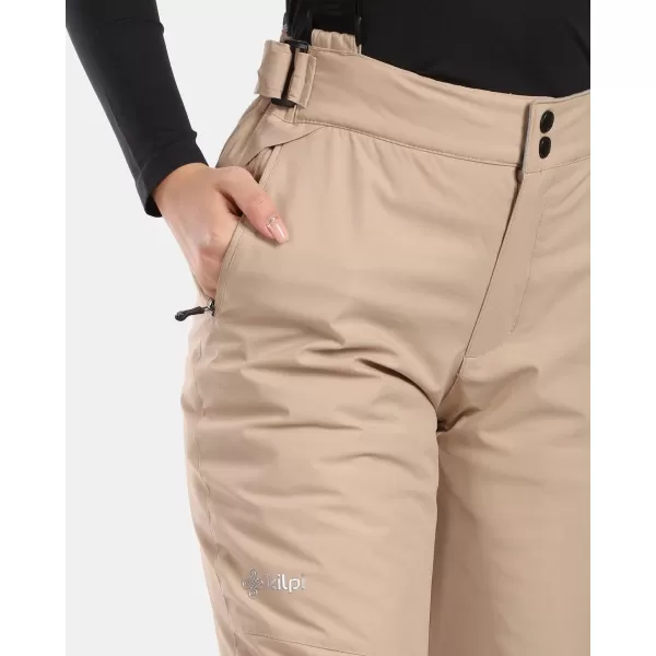  Skihose für Damen KILPI ELARE-W WL0404KI BEIGE 