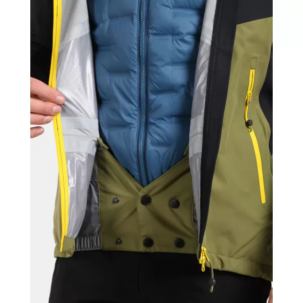  Herren-Hardshelljacke KILPI METRIX-M WM0136KI GRÜN 
