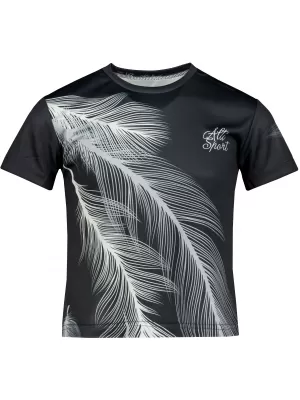 Hochwertiges Funktions-T-Shirt für Kinder ALTISPORT VOJ/ALK001TR01 SCHWARZ/GRAU
