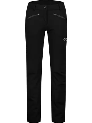 Softshellhose für Damen NORDBLANC BRAVEPATH NBFPL8097 SCHWARZ