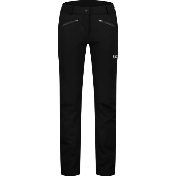  Softshellhose für Damen NORDBLANC BRAVEPATH NBFPL8097 SCHWARZ 