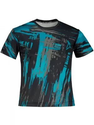 Hochwertiges Funktions-T-Shirt für Kinder ALTISPORT VOJ/ALK010TR01 SCHWARZ/SMARAGD