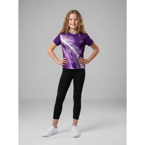  Hochwertiges Funktions-T-Shirt für Kinder ALTISPORT VOJ/ALK001TR01 LILA 