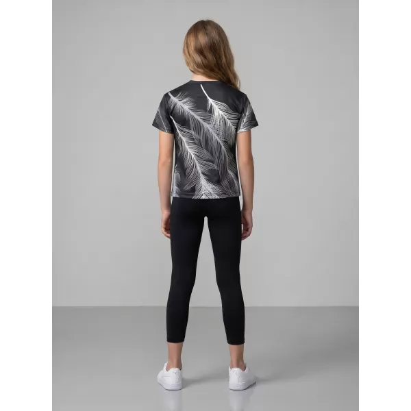  Hochwertiges Funktions-T-Shirt für Kinder ALTISPORT VOJ/ALK001TR01 SCHWARZ/GRAU 