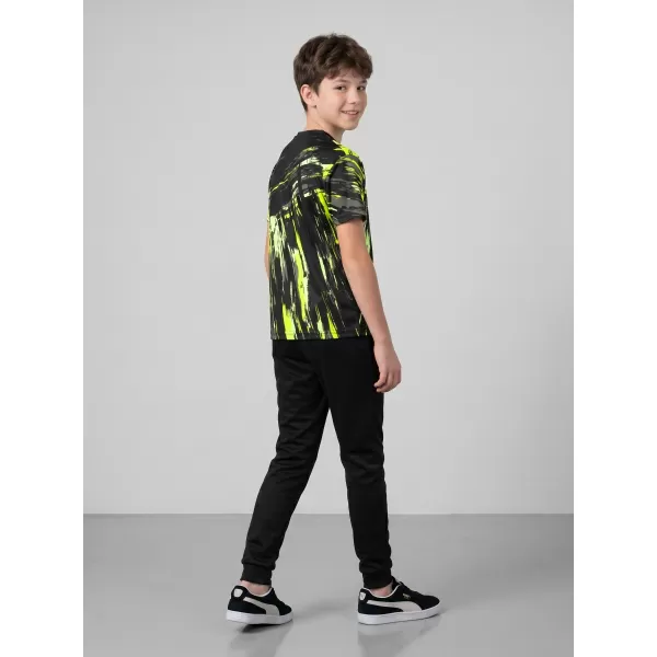  Hochwertiges Funktions-T-Shirt für Kinder ALTISPORT VOJ/ALK010TR01 SCHWARZ UND GELB 